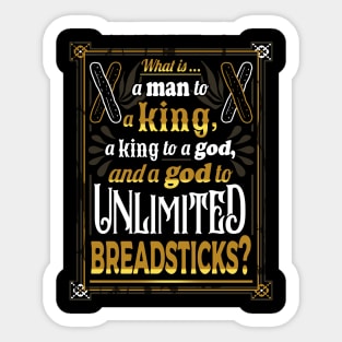 Unlimited Breadsticks Sticker